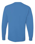 Jerzees 29LSR Unisex Dri-Power Long Sleeve 50/50 T-Shirt - Columbia Blue - back