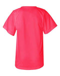 Badger 2120 Youth B-Core T-Shirt - Hot Coral - back