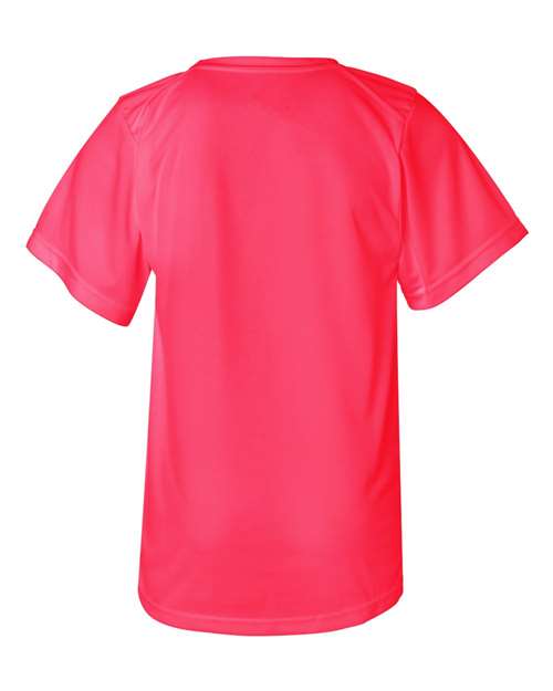 Badger 2120 Youth B-Core T-Shirt - Hot Coral - back