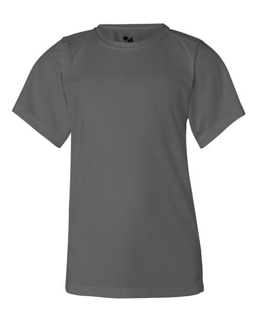 Badger 2120 Youth B-Core T-Shirt - Graphite - front