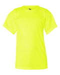 Badger 2120 Youth B-Core T-Shirt - Safety Yellow - front