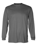 Badger 4104 Unisex B-Core Long Sleeve T-Shirt - Graphite - front