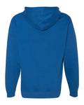 Independent Trading Co. SS4500 Midweight Hooded Sweatshirt - Royal - back