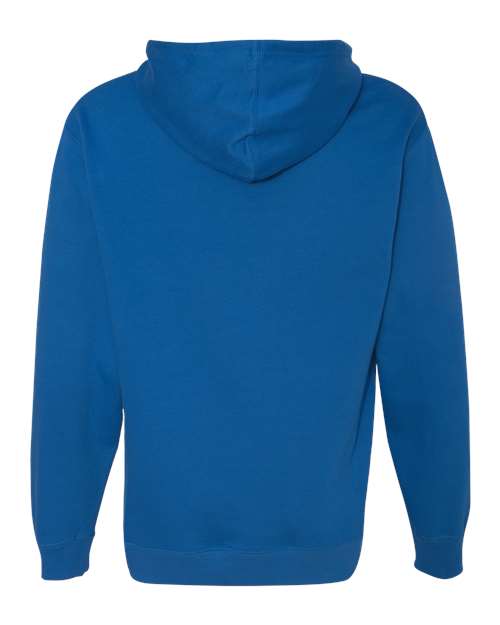 Independent Trading Co. SS4500 Midweight Hooded Sweatshirt - Royal - back