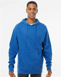 Independent Trading Co. SS4500 Midweight Hooded Sweatshirt - Royal - model front