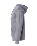 Independent Trading Co. SS4500 Midweight Hooded Sweatshirt - Gunmetal Heather - side