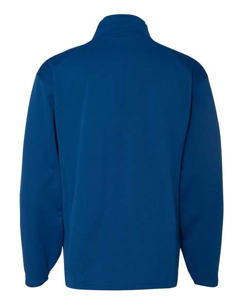 Badger 1480 Men's Performance Quarter-Zip Pullover - Royal - back