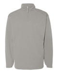 Badger 1480 Men's Performance Quarter-Zip Pullover - Silver - front