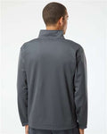 Badger 1480 Men's Performance Quarter-Zip Pullover - Graphite - model back