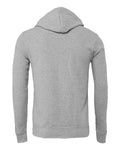Bella+Canvas 3719 Unisex Sponge Fleece Pullover Hoodie - Athletic Heather - back