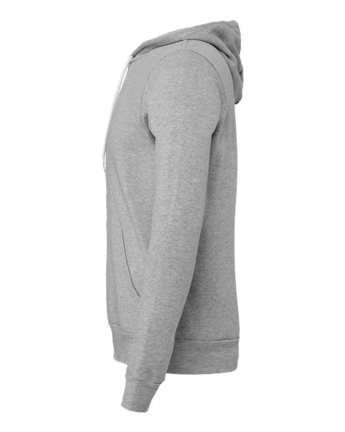 Bella+Canvas 3719 Unisex Sponge Fleece Pullover Hoodie - Athletic Heather - side