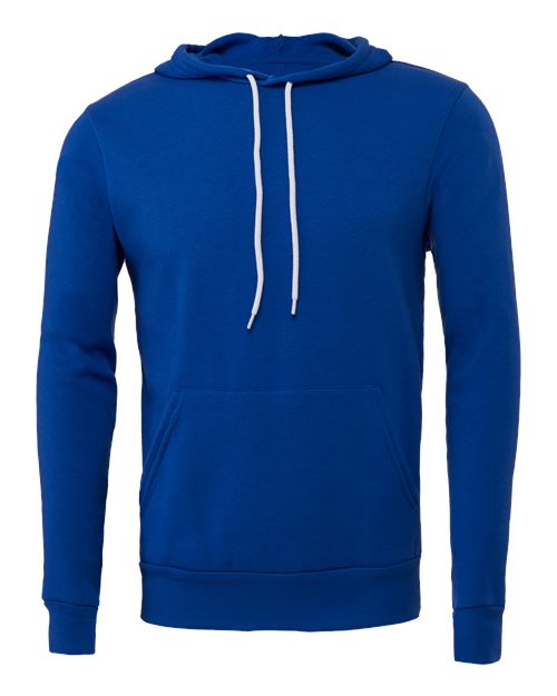 Bella+Canvas BC3719 Unisex Sponge Fleece Pullover Hoodie - True Royal - front