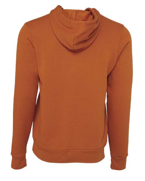 Bella+Canvas 3719 Unisex Sponge Fleece Pullover Hoodie - Autumn - back