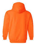 Gildan 18500 Heavy Blend Hooded Sweatshirt - Safety Orange - back
