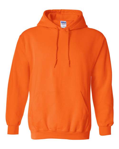 Gildan 18500 Heavy Blend Hooded Sweatshirt - Safety Orange - front