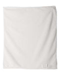 Carmel Towel Company C1118M Microfiber Rally Towel - White - back