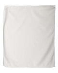 Carmel Towel Company C1118M Microfiber Rally Towel - White - front
