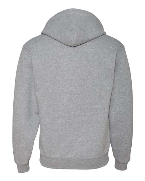 Jerzees 993MR Unisex NuBlend Full-Zip Hooded Sweatshirt - Athletic Heather - back