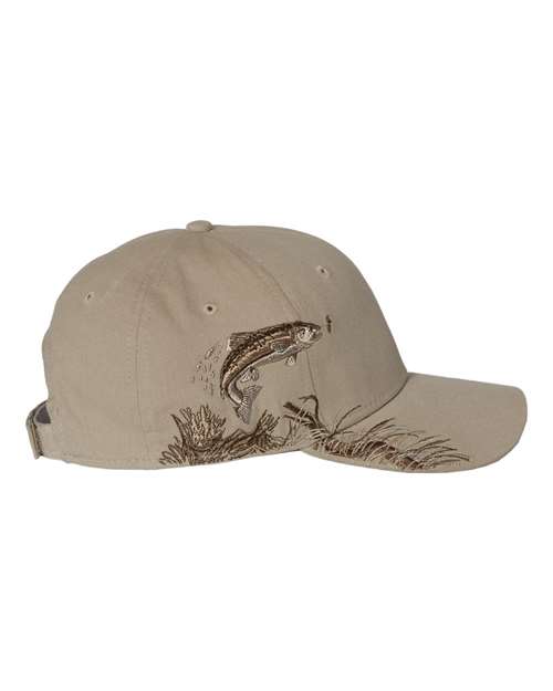 DRI DUCK 3256 Trout Cap - Sand - side