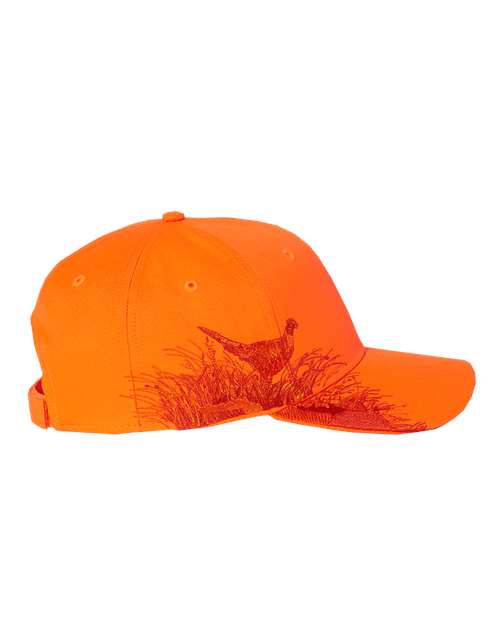 DRI DUCK 3261 Pheasant Cap - Blaze Orange - side