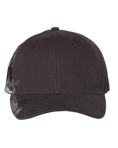 DRI DUCK 3319 Grizzly Bear Cap - Charcoal - front