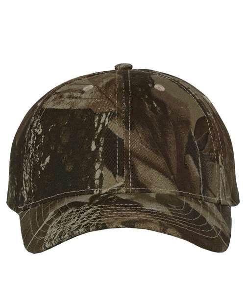 Kati LC15V Licensed Camo Hook-and-Loop Cap - Realtree Hardwood HD - front