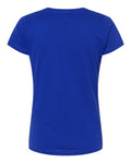 LAT 3516 Women's Fine Jersey Tee - Royal - back