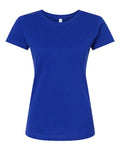 LAT 3516 Women's Fine Jersey Tee - Royal - front