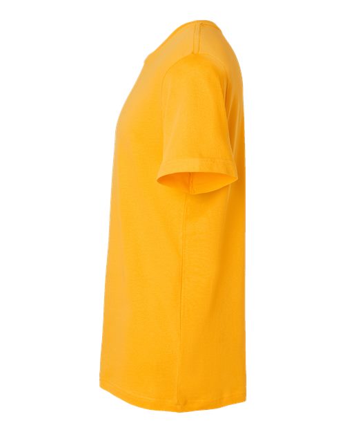 LAT 6901 Unisex Fine Jersey Tee - Gold - side