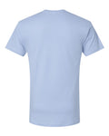 LAT 6901 Unisex Fine Jersey Tee - Light Blue - back