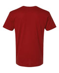 LAT 6901 Unisex Fine Jersey Tee - Garnet - back