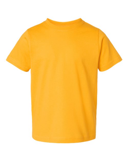 Rabbit Skins 3321 Toddler Fine Jersey Tee - Gold - front