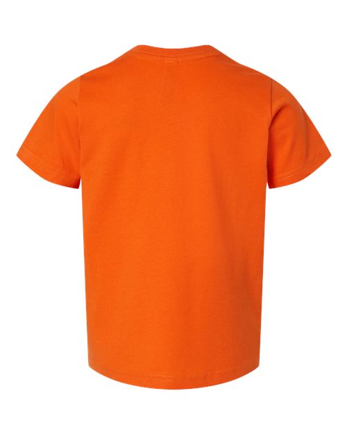 Rabbit Skins 3321 Toddler Fine Jersey Tee - Orange - back