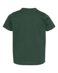 Rabbit Skins 3321 Toddler Fine Jersey Tee - Forest - back