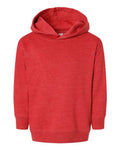 Rabbit Skins 3326 Toddler Pullover Fleece Hoodie - Vintage Red - front