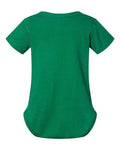 Rabbit Skins 4424 Infant Fine Jersey Bodysuit - Kelly - back