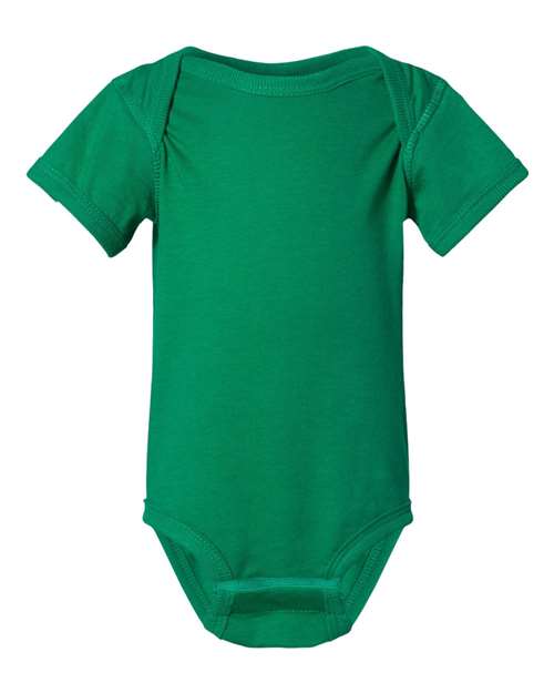 Rabbit Skins 4424 Infant Fine Jersey Bodysuit - Kelly - front