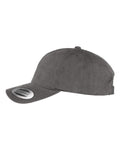 Yupoong 6363V Structured Brushed Twill Cap - Dark Grey - side