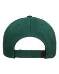 Yupoong 6363V Structured Brushed Twill Cap - Spruce - back