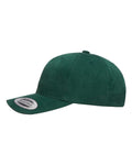 Yupoong 6363V Structured Brushed Twill Cap - Spruce - side