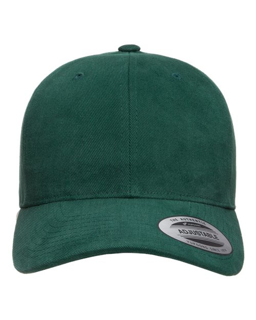 Yupoong 6363V Structured Brushed Twill Cap - Spruce - front