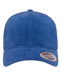 Yupoong 6363V Structured Brushed Twill Cap - Royal - front