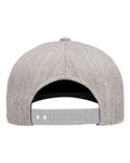 Flexfit 110F 110 Snapback Cap - Heather Grey - back