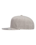 Flexfit 110F 110 Snapback Cap - Heather Grey - side
