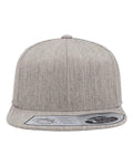 Flexfit 110F 110 Snapback Cap - Heather Grey - front