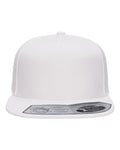 Flexfit 110F 110 Snapback Cap - White - front