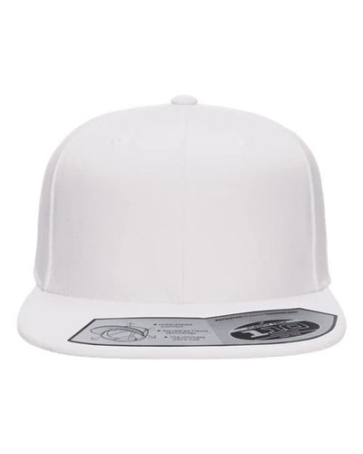 Flexfit 110F 110 Snapback Cap - White - front
