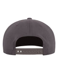 Flexfit 110F 110 Snapback Cap - Dark Grey - back