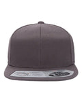 Flexfit 110F 110 Snapback Cap - Dark Grey - front