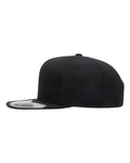 Flexfit 110F 110 Snapback Cap - Black - side